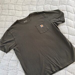 Carhartt Men's Dark Green Pocket Tee